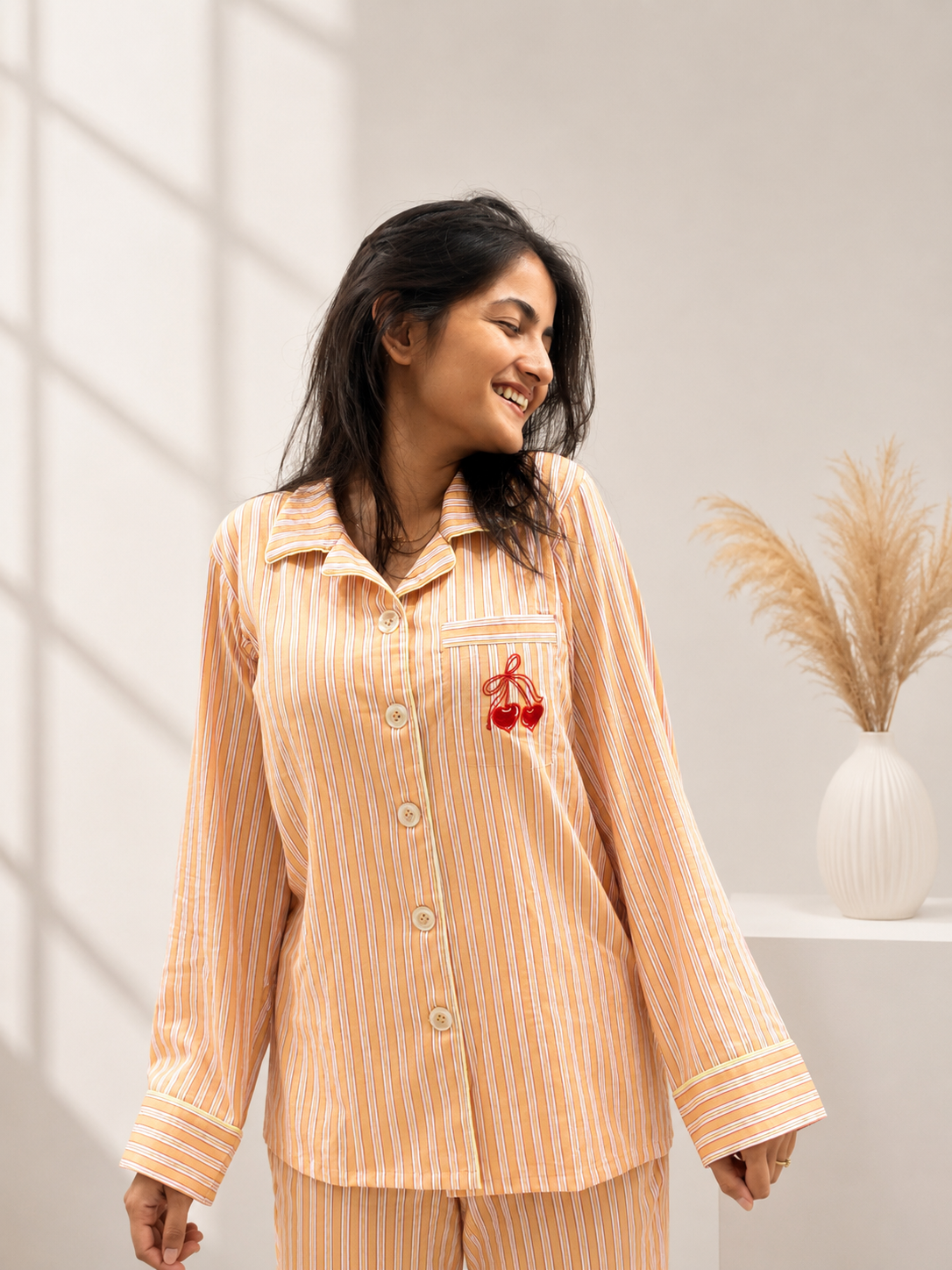 Peachy Cherry Nightwear