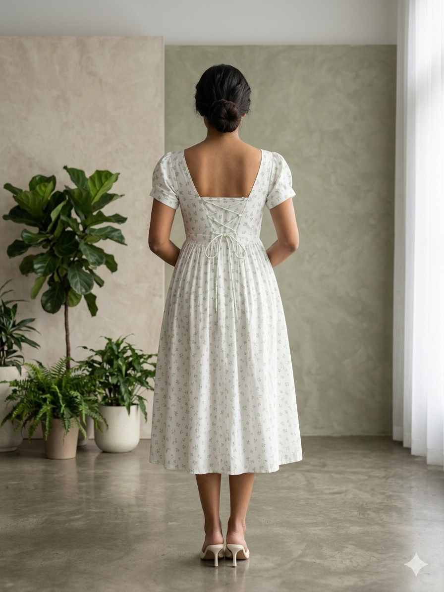 Olivia Leafy Dress