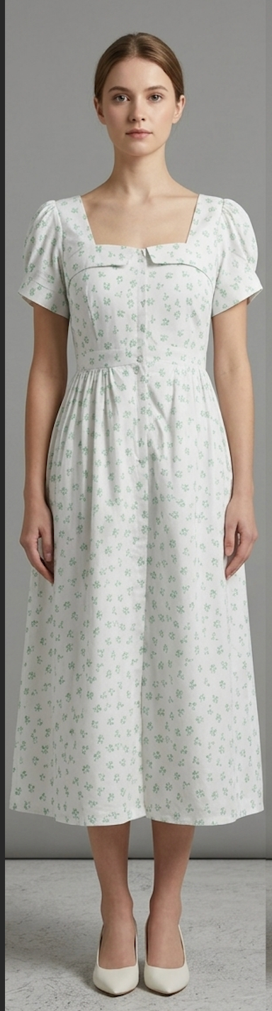 Olivia Leafy Dress